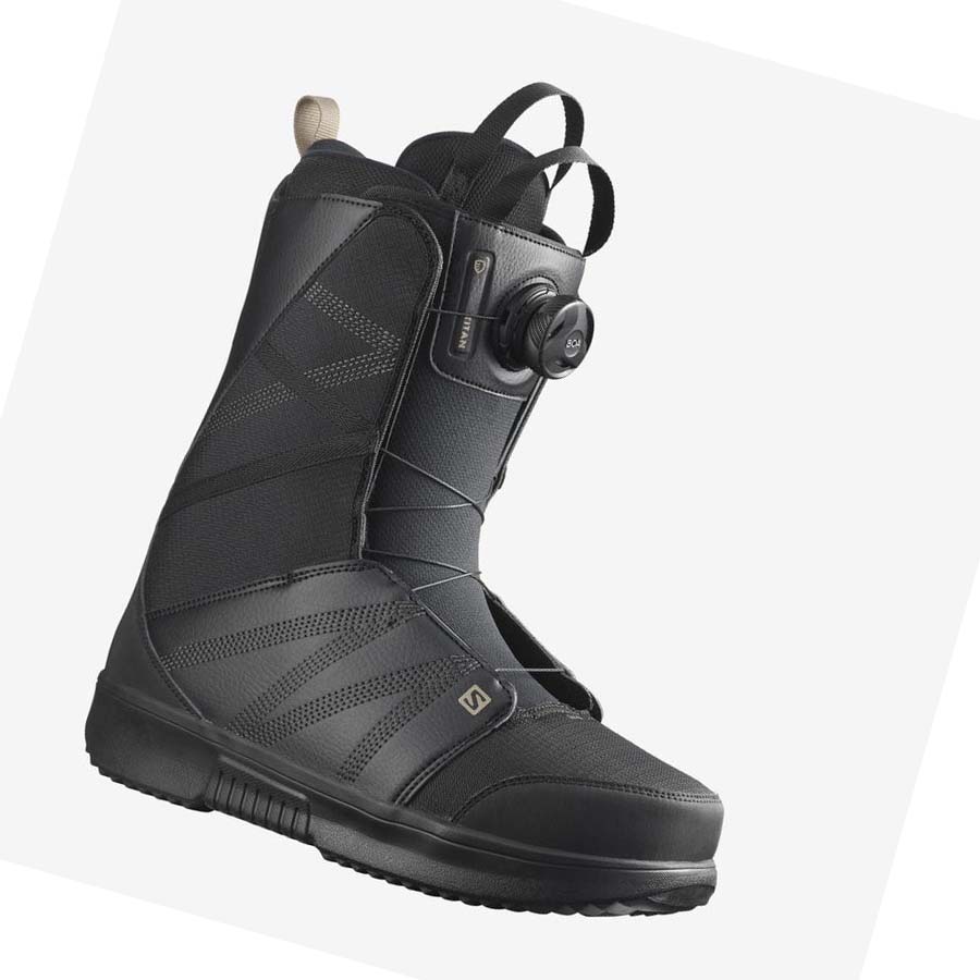 Botas Esqui Salomon TITAN BOA Hombre Negros Negros | MX 2882ZUT